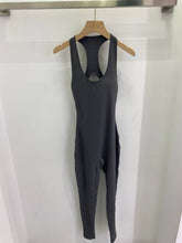 Load image into Gallery viewer, Grey backless jumpsuit