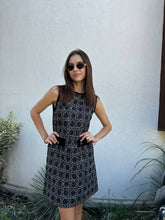 Load image into Gallery viewer, Sleeveless mini tweed dress