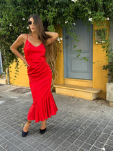 Load image into Gallery viewer, Fiery red dress