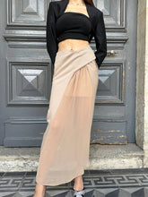 Load image into Gallery viewer, Maxi skirt with under short skirt