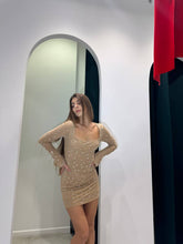 Load image into Gallery viewer, Crystal mini dress