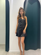 Load image into Gallery viewer, Black leather dress