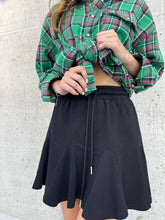 Load image into Gallery viewer, Black skirt with shorts underneath