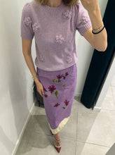 Load image into Gallery viewer, Flower  short-sleeve top